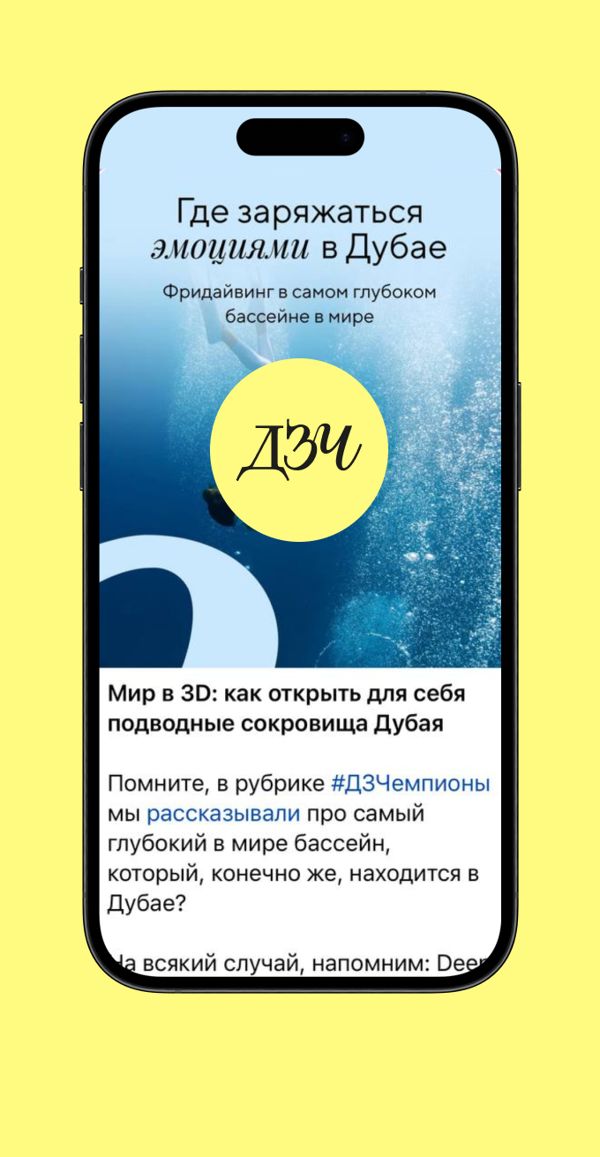 ДЗЧ: мероприятия и каналы